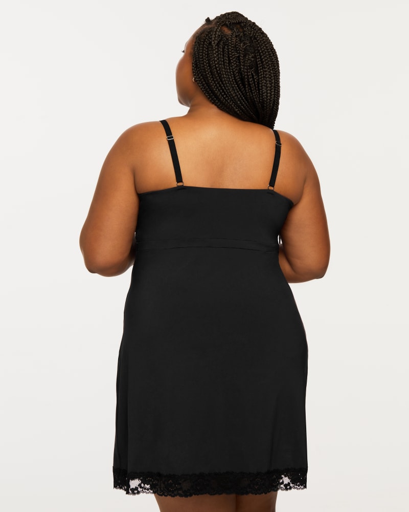 Black chemise plus size cheap